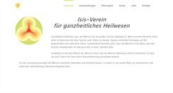 Desktop Screenshot of isis-verein.de